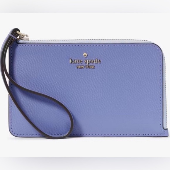 Kate Spade Purple Wristlet Clutch - Picture 1 of 5